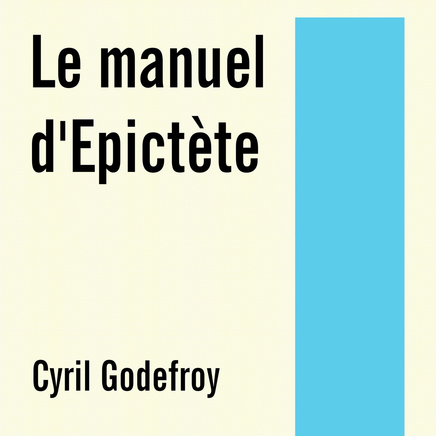 Le manuel d'Epictète audiobook